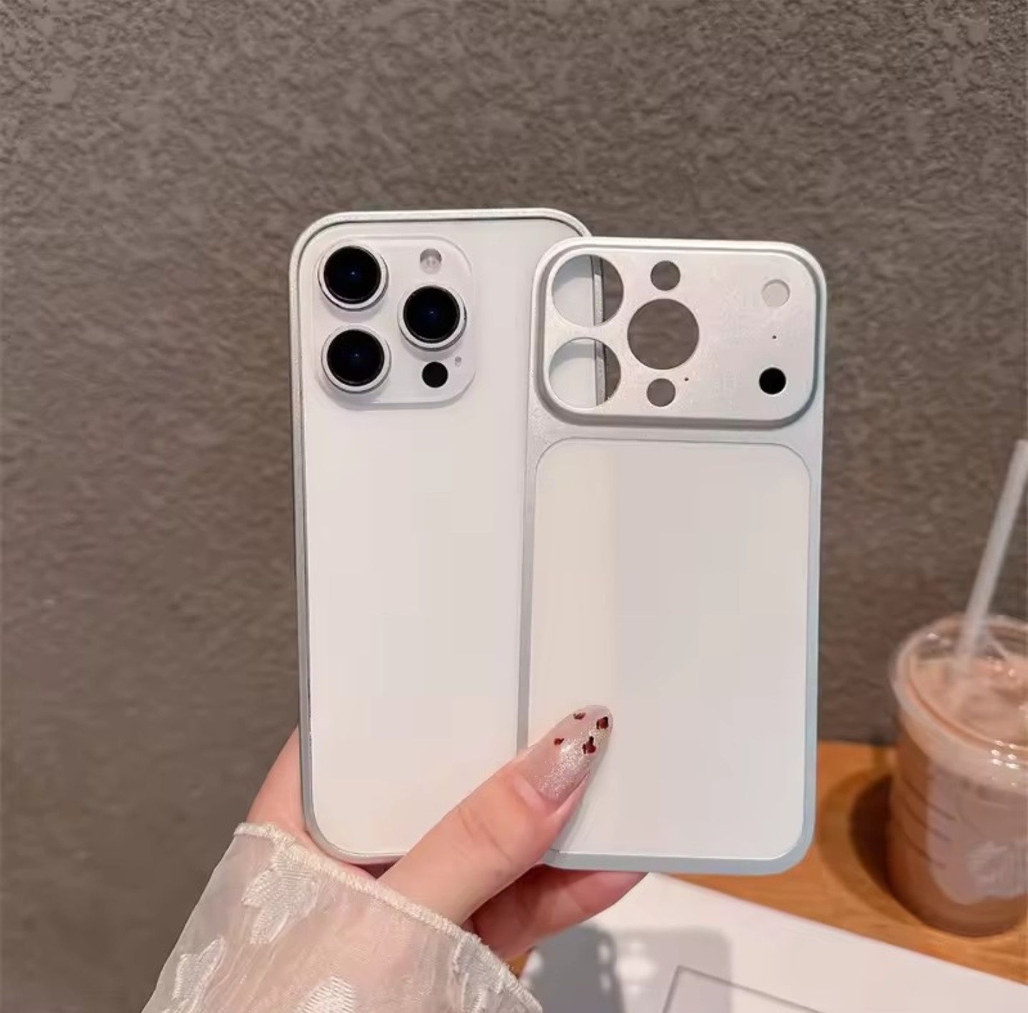 Convert iPhone in To iPhone 17 PRO Max Back Protector and Side Border Cover