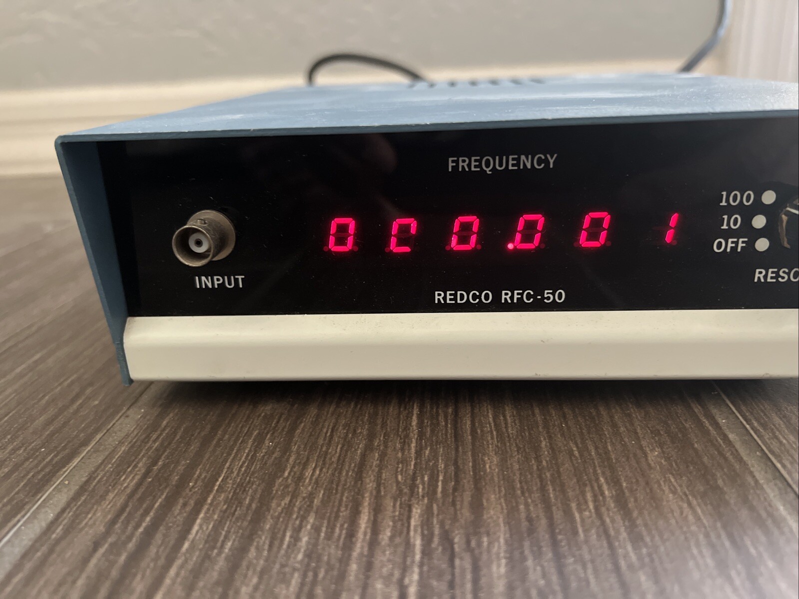 Redco Model C-50 Frequency Counter 1/1 On eBay