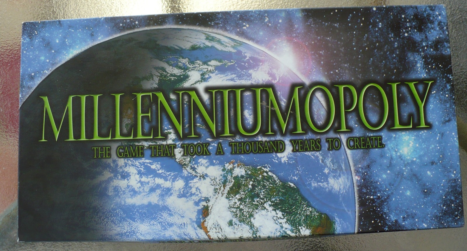 MILLENNIUMOPOLY EDITION MONOPOLY PEWTER TOKENS 100% COMPLETE GREAT CONDITION