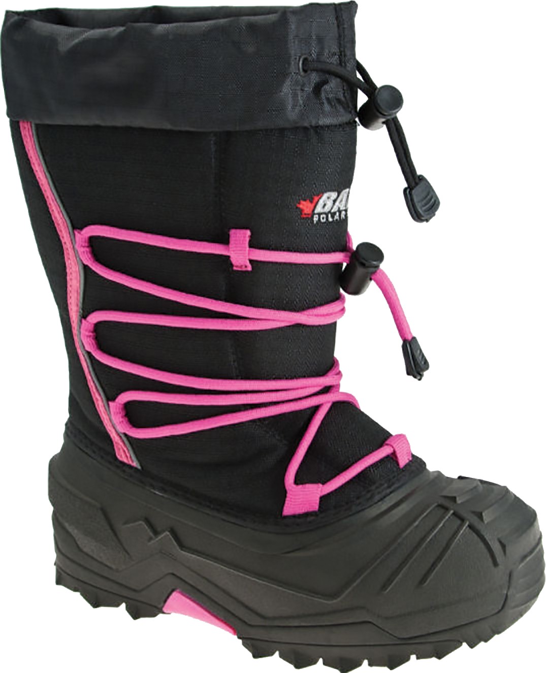 Baffin Inc EPIC-J003-BAP 6 Young Snogoose Girls Youth Boots 6 Black