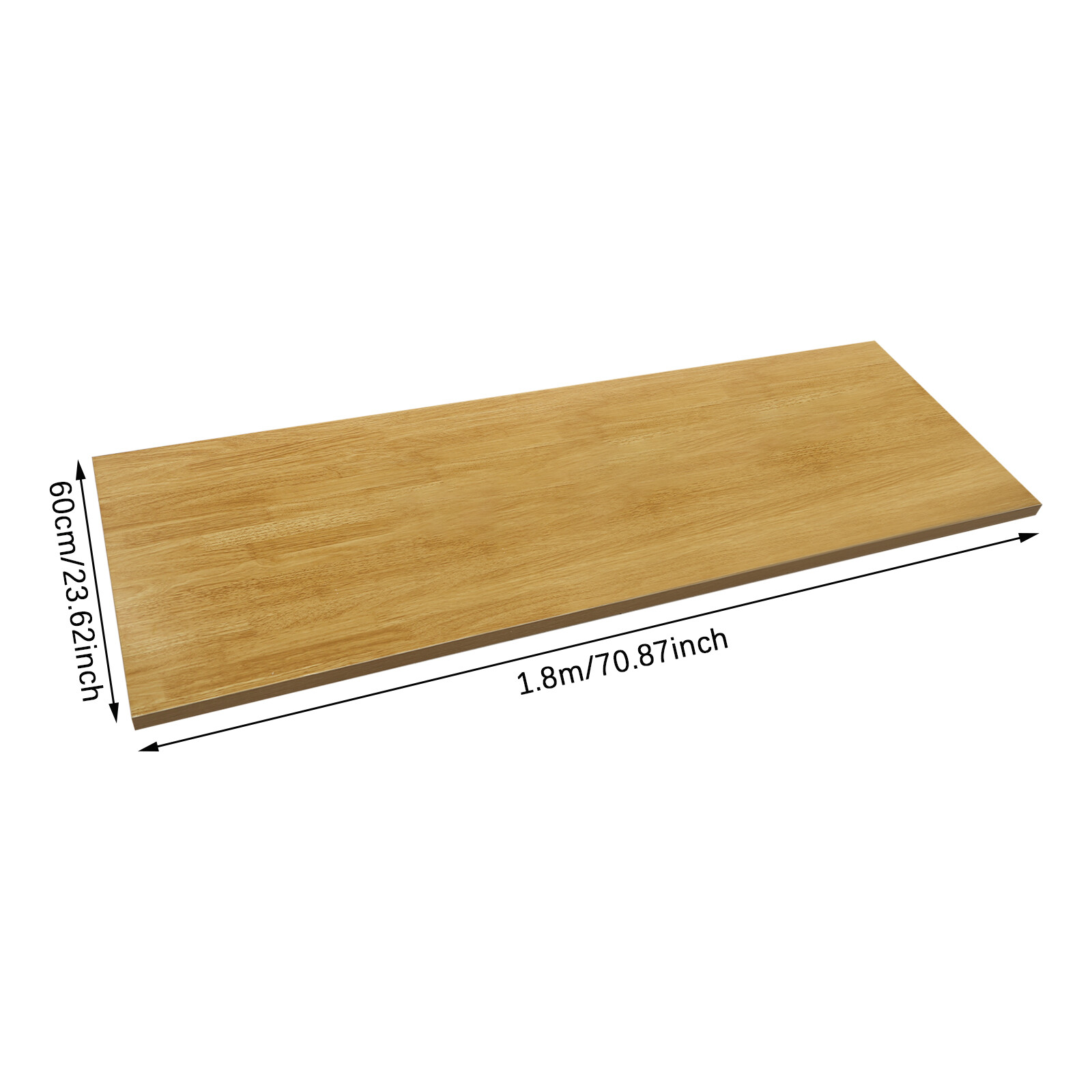 Tabletop, Rectangular Countertop, Countertop??Adjustable table top 60x180x3.5cm