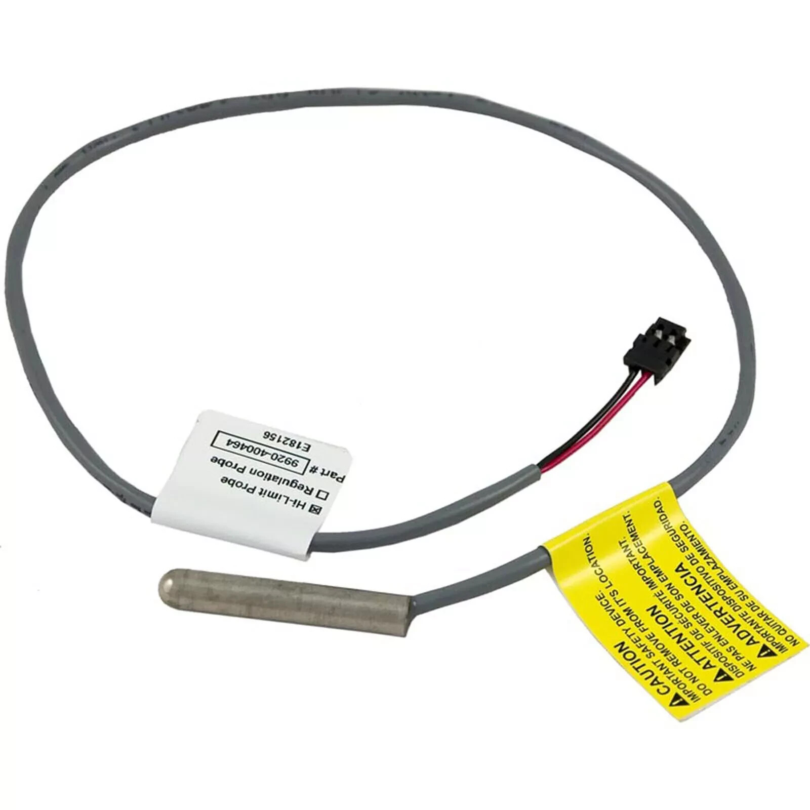 Hydro-Quip Hi Limit Sensor 34-0201D 18" 1/4" Dia 2-Pin After 5/03, New