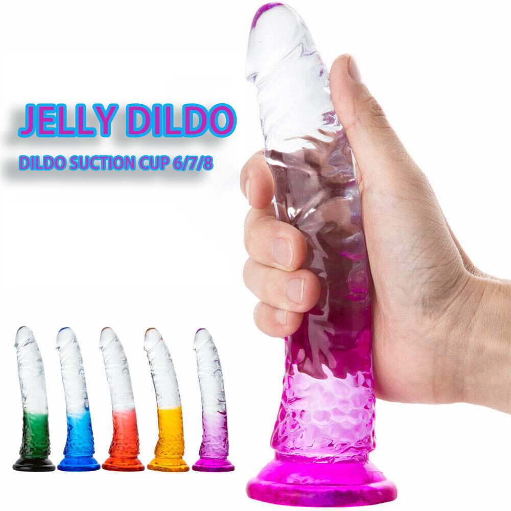 Realistic Penis Dildo Suction Cup 6/7/8 IN G-Spot Dildos Anal Waterproof Sex toy