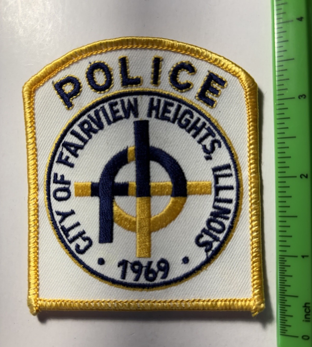 Fairview Heights Illinois Police Patch