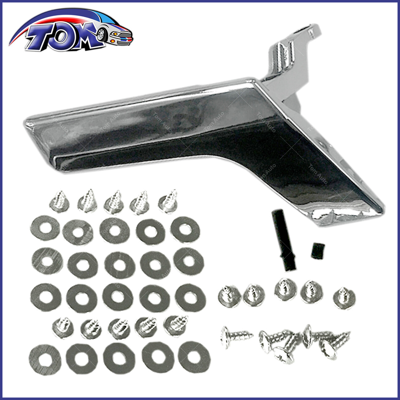 New Chrome Inside Door Handle LEFT Driver Side Repair Kit for Mercedes W204 X204