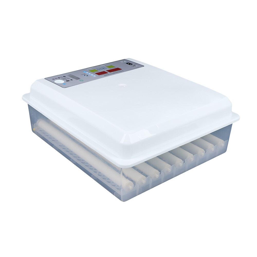 64 Eggs Incubator Digital Automatic Turning Hatcher Chicken Temperature Control