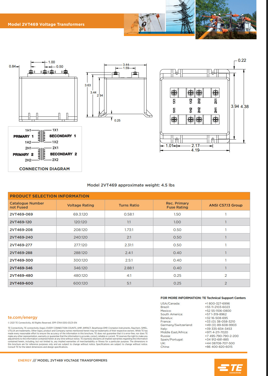 Crompton Instruments (TE Connectivity) 2VT469-480