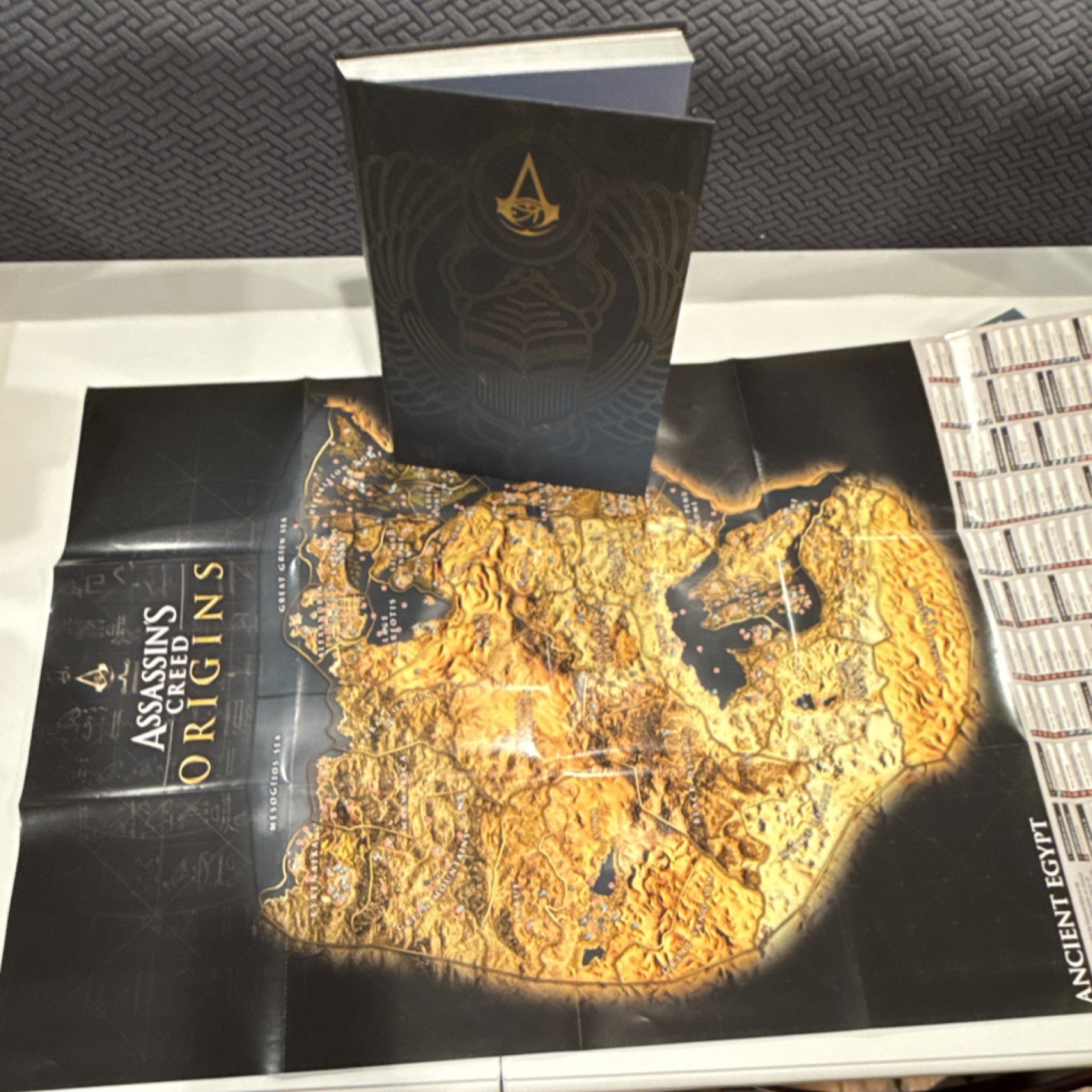 Assassin's Creed Origins Strategy Guide Book with Map, Assassin's Creed Series