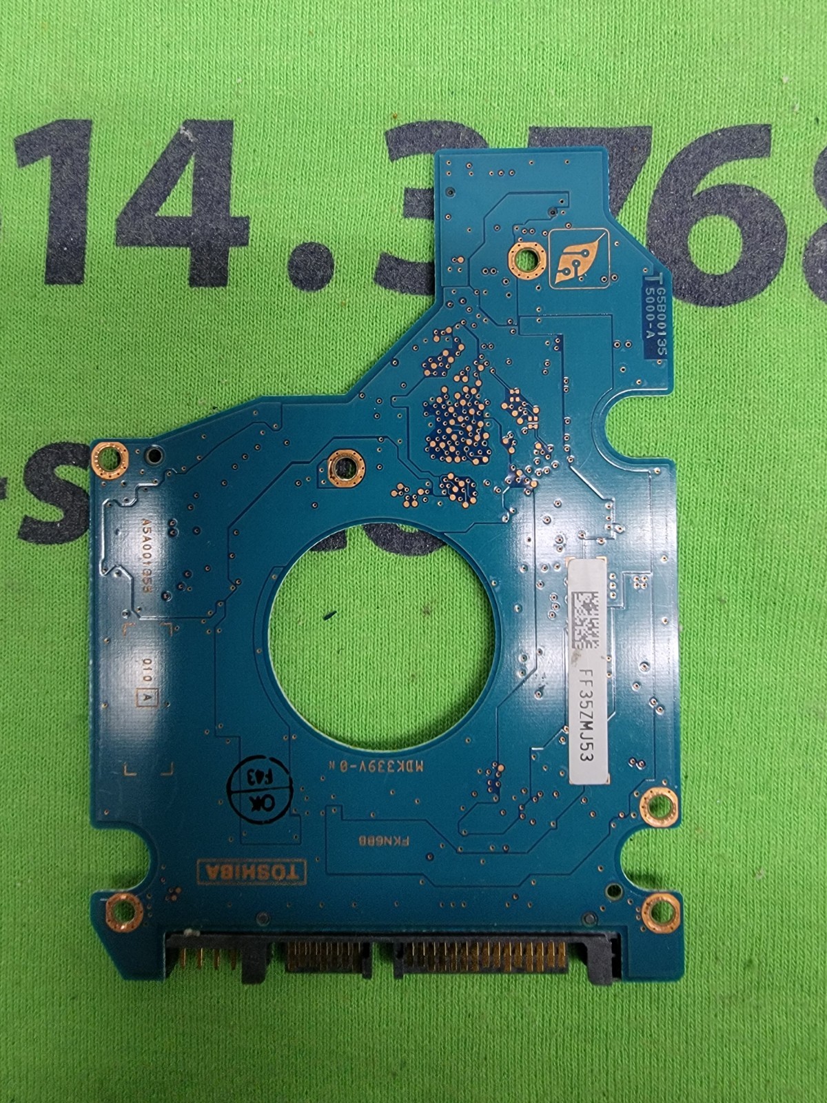 HDD - PCB ONLY - Toshiba G5B00135 5000-A - PCB Logic Board