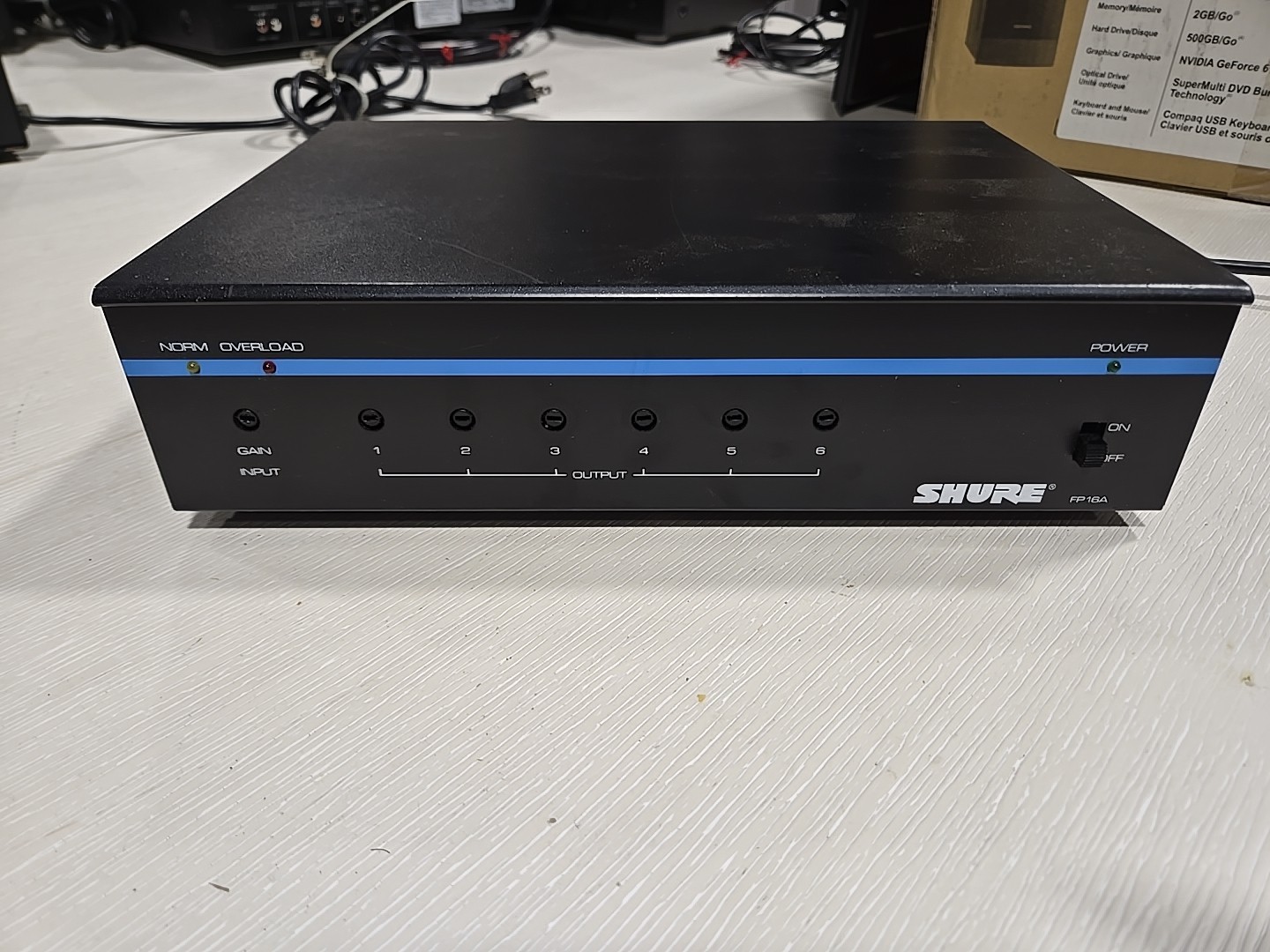 Shure FP16A 6-Output Distribution Amplifier
