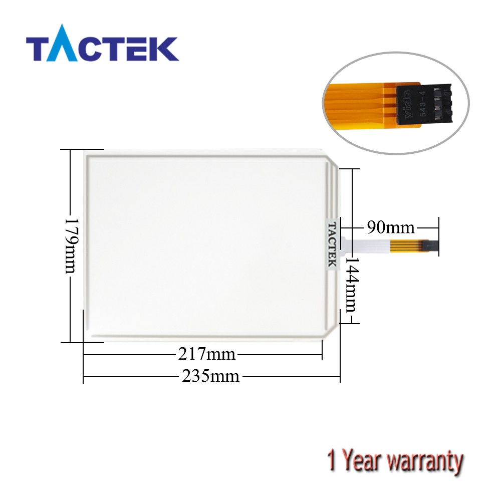 RES10.4PL4 Touch Screen Panel Glass for 3M Microtouch RES-10.4-PL4 E188103