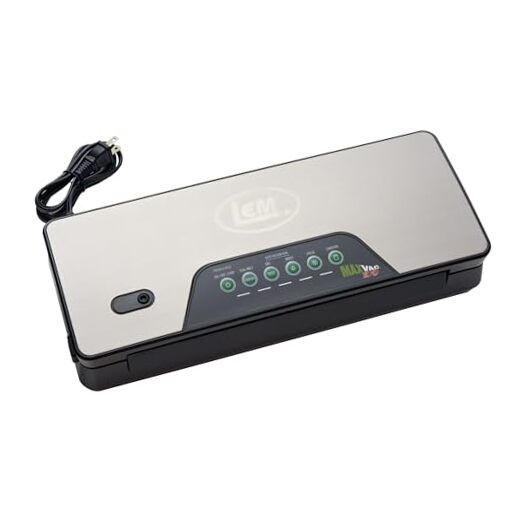 Products MaxVac 100 Plastic Vacuum Sealer with 11.75 Inch Seal Bar, Silver