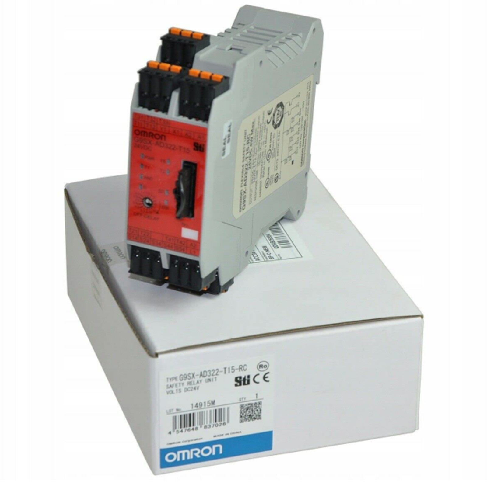 NEW OMRON G9SX-AD322-T15-RC Safety Relay