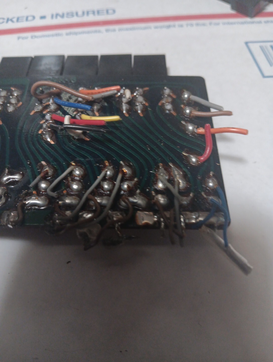 Sansui QR-4500 Push Button Board F 1365