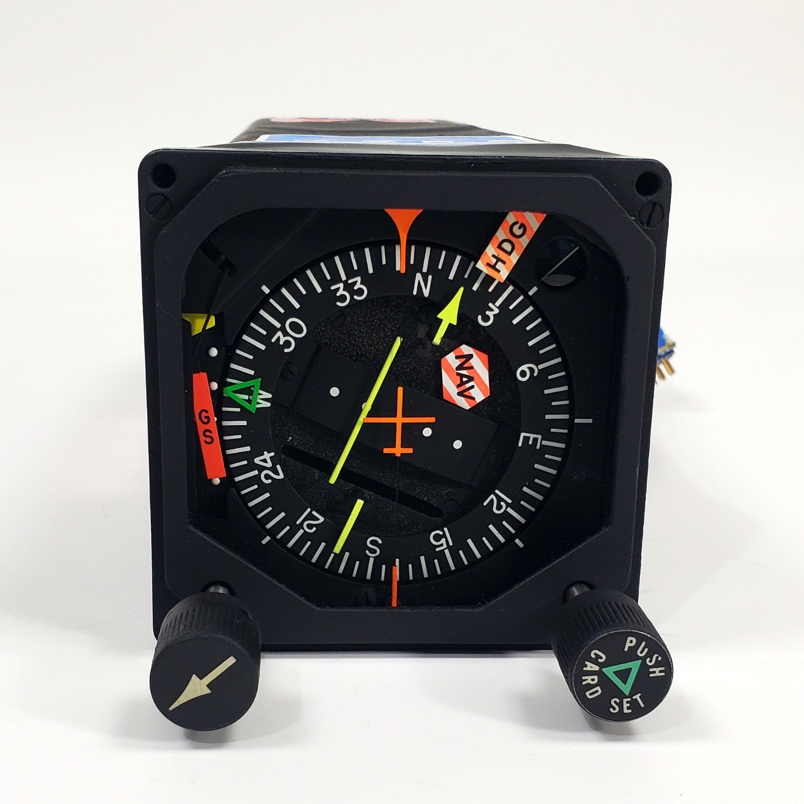 Edo-Aire Slaved Navigation Situation Display - 52D137-1333 w/ Fresh FAA 8130-3