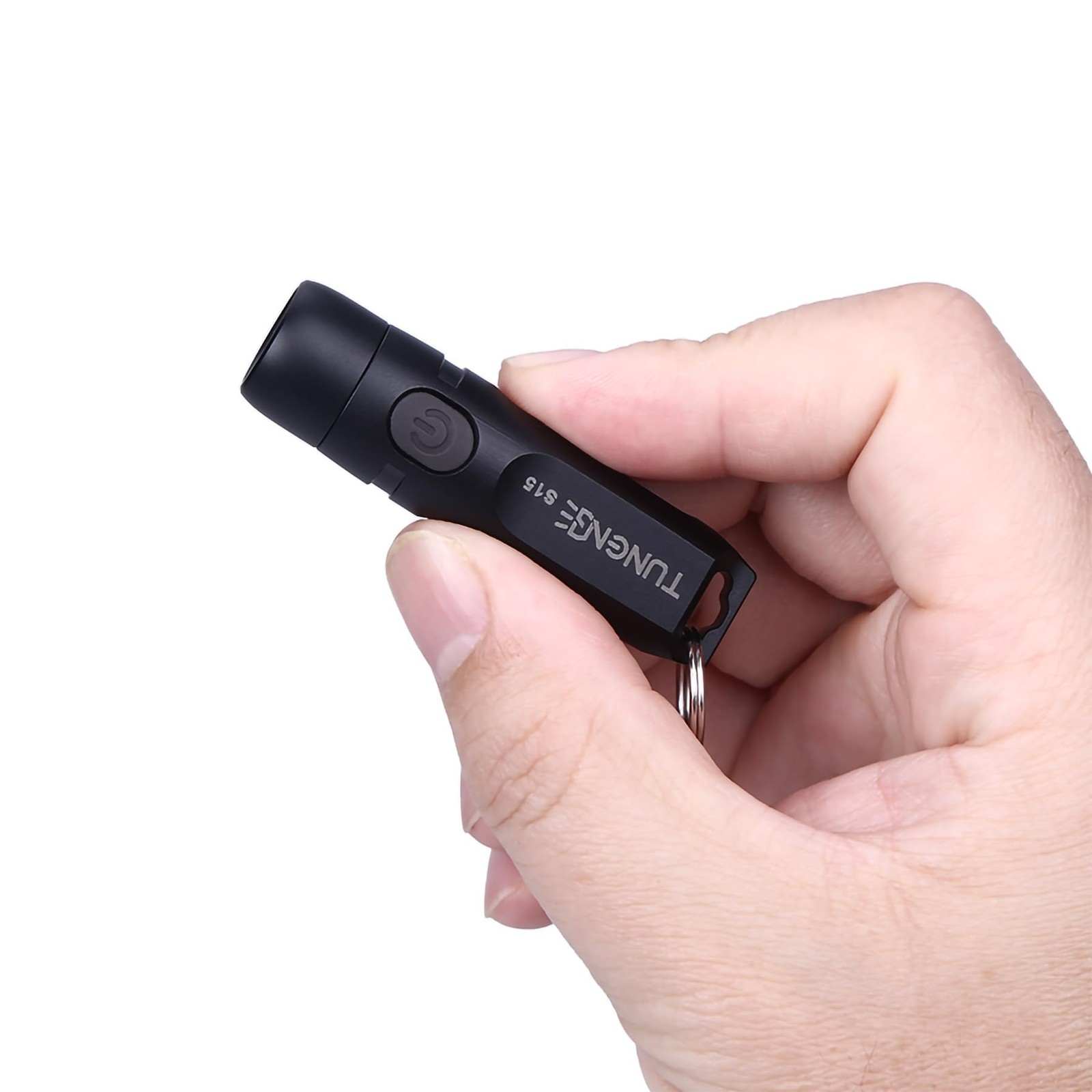 Rechargeable Keychain Flashlights 650 Lumens EDC Pocket Mini Flashlight Camping