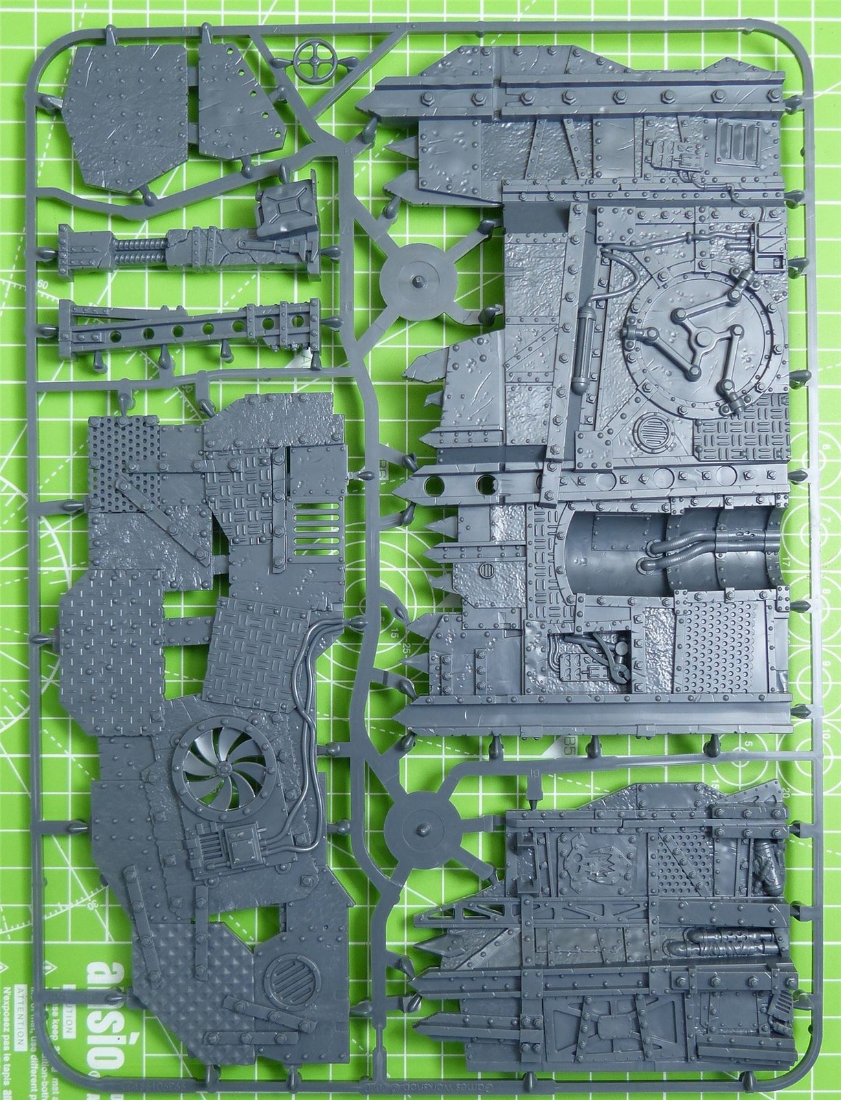 Walls & Platform A - Ocatarius Ork Scrapyard - Warhammer 40K Scenery