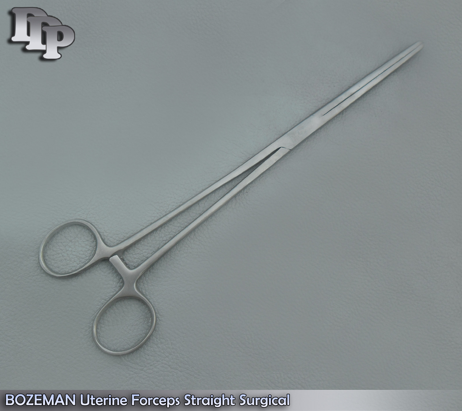 BOZEMAN Uterine Forceps 10" Straight Surgical ECONOMY