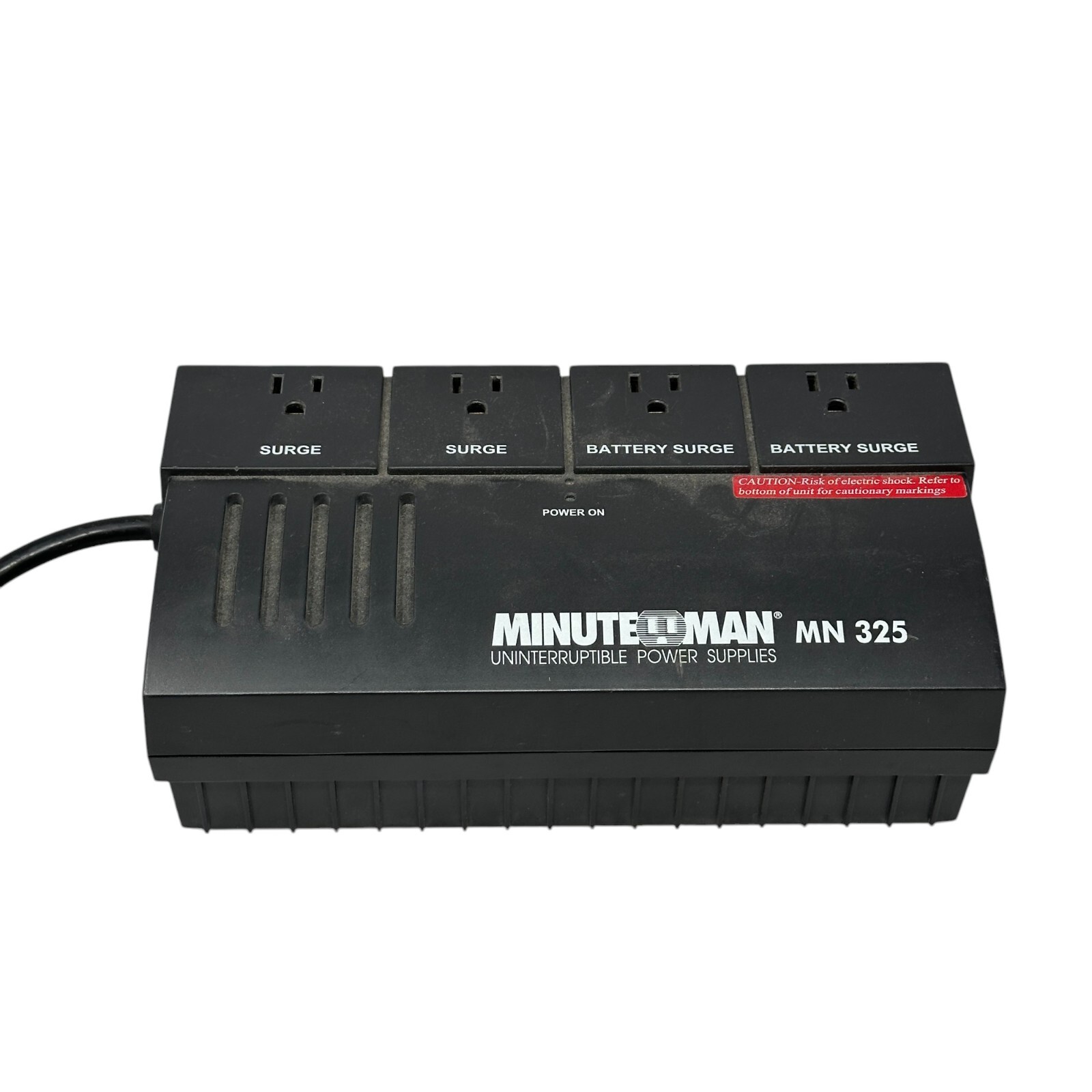 Minuteman MN325 PN 90000601 Uninterruptible Power Supply No Battery 4 Outlets