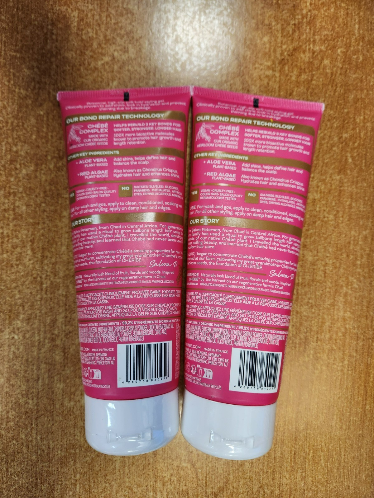 2 Pack: Cheribe Soft Hold Styling Gelee, 8 oz ea. (0259) W1D