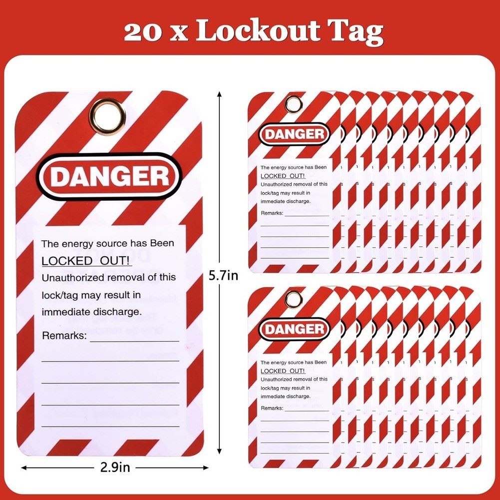 Lockout Tagout Kit Electrical Lockout Kit Industrial Tagout Kit