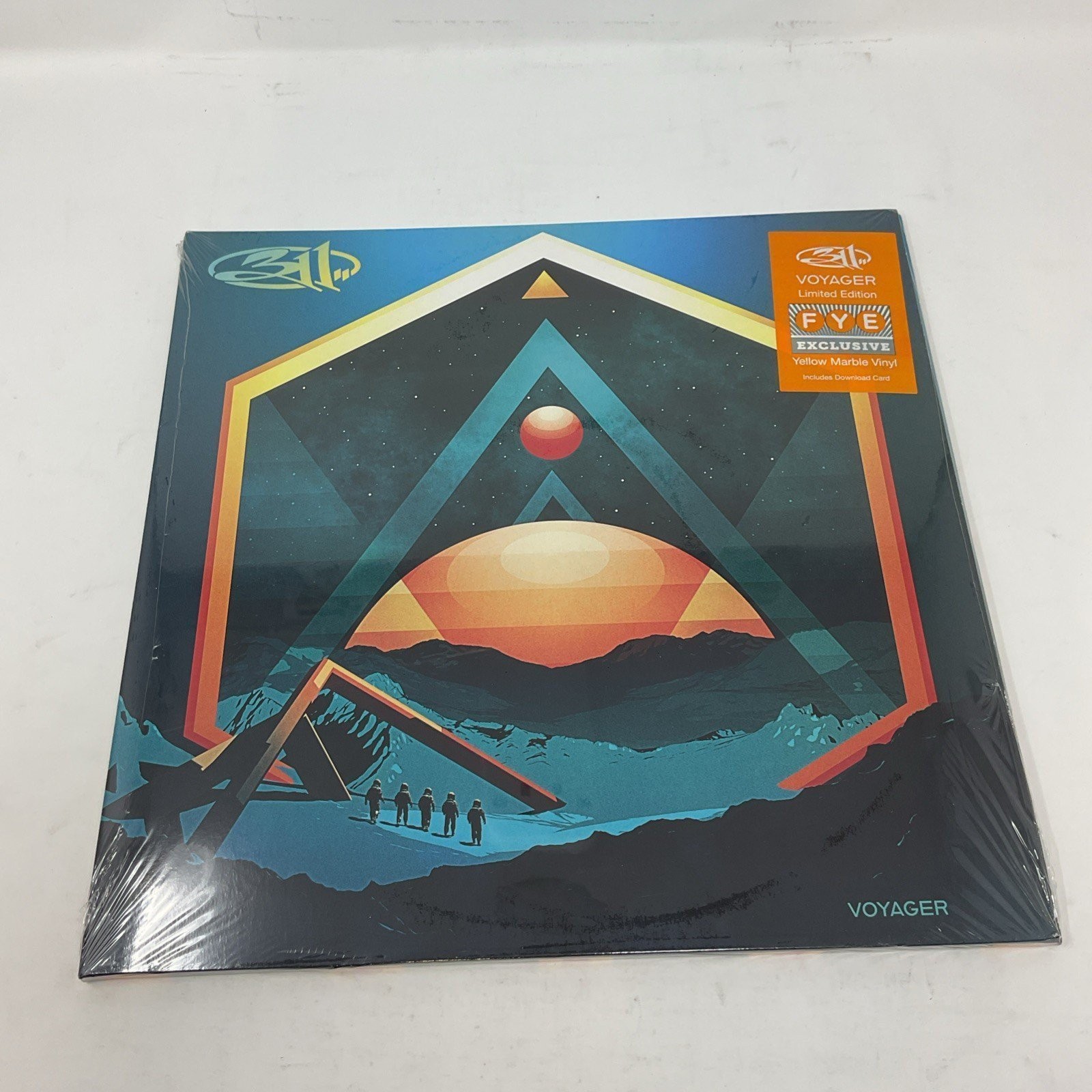 311 Voyager Yellow Marble FYE Limited Edition Double Vinyl 2 LP Records