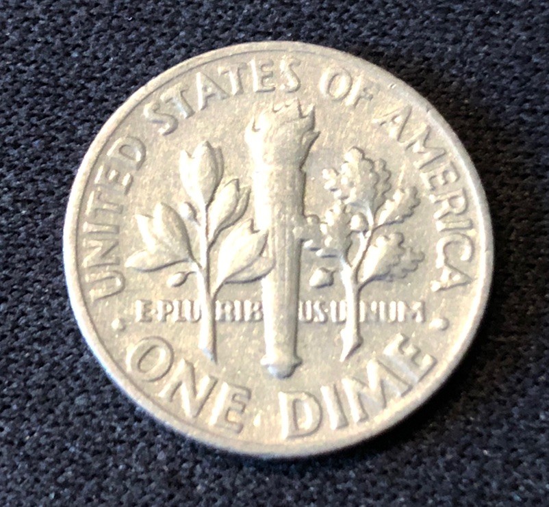 1965 Dime No Mint Mark #92925