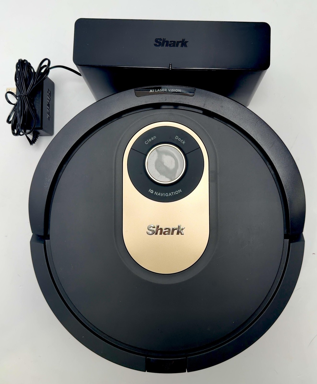 Shark AV2001 AI Robot Vacuum with Self-Cleaning Brushroll, Object Detection