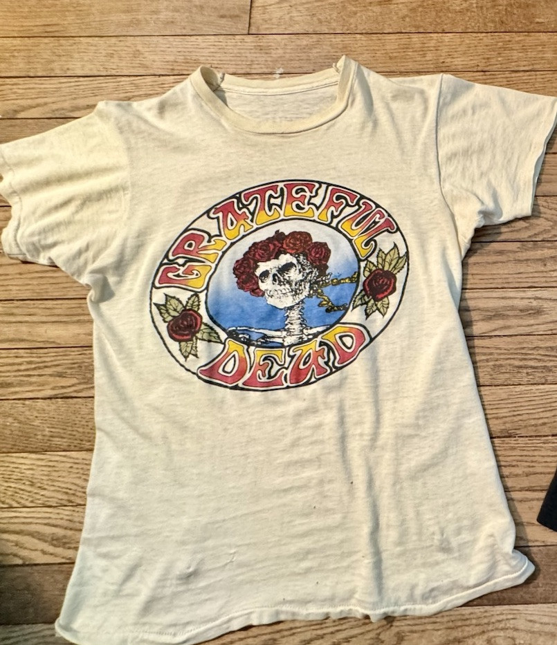 GRATEFUL DEAD Blues For Allah tour 1979 copyright 1975 T-SHIRT