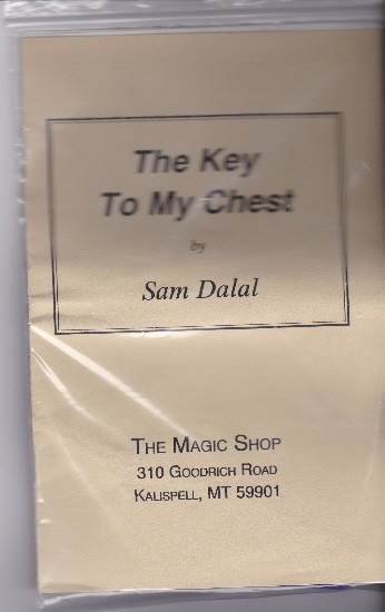 KEY TO MY CHEST - SAM DALAL - CLOSE UP MAGIC TRICK