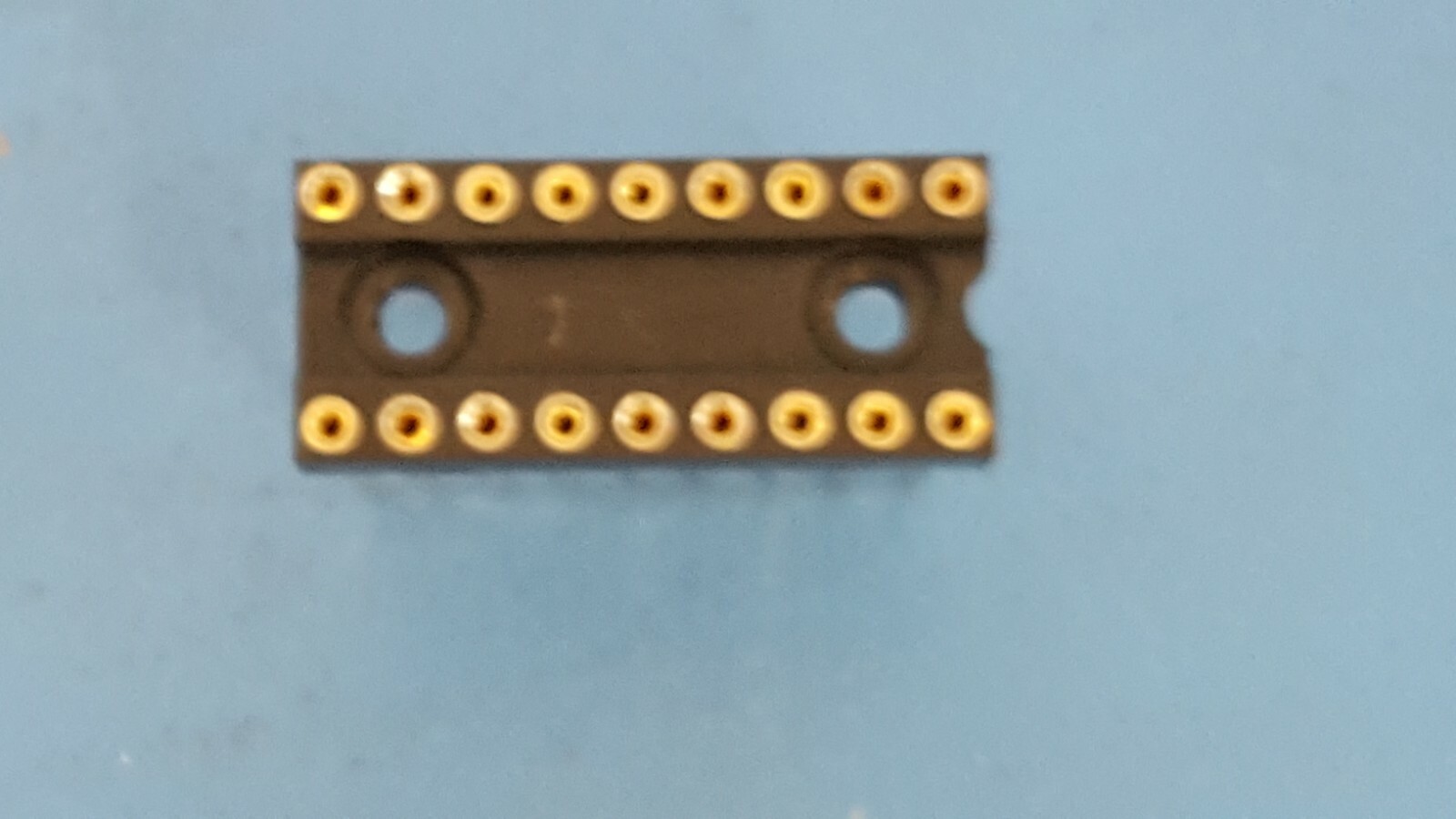 IC SOCKET, 18 PIN DIP SOCKET, WIRE WRAP, Screw Machine, Tin, Gold, 4 Pcs