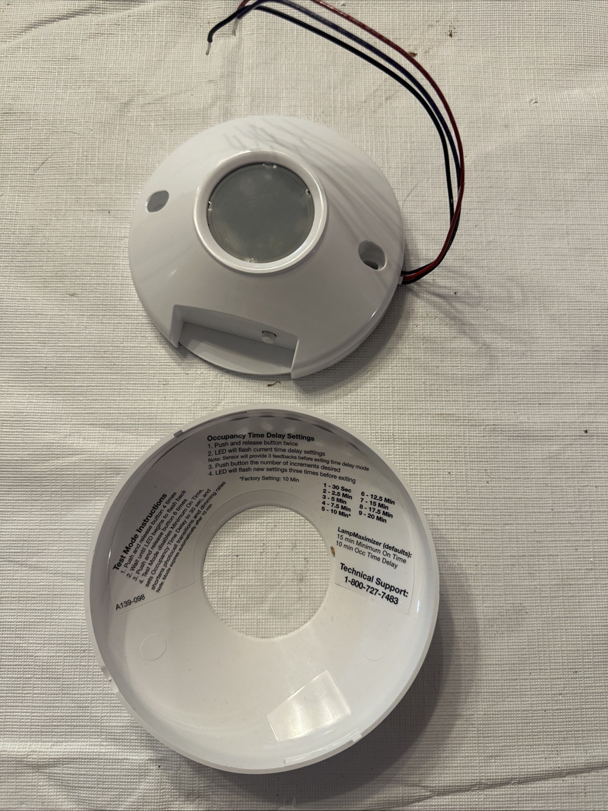 System Sensor CM ADC Ceiling Mount Sensor Photocontrol W/ Auto Dimming
