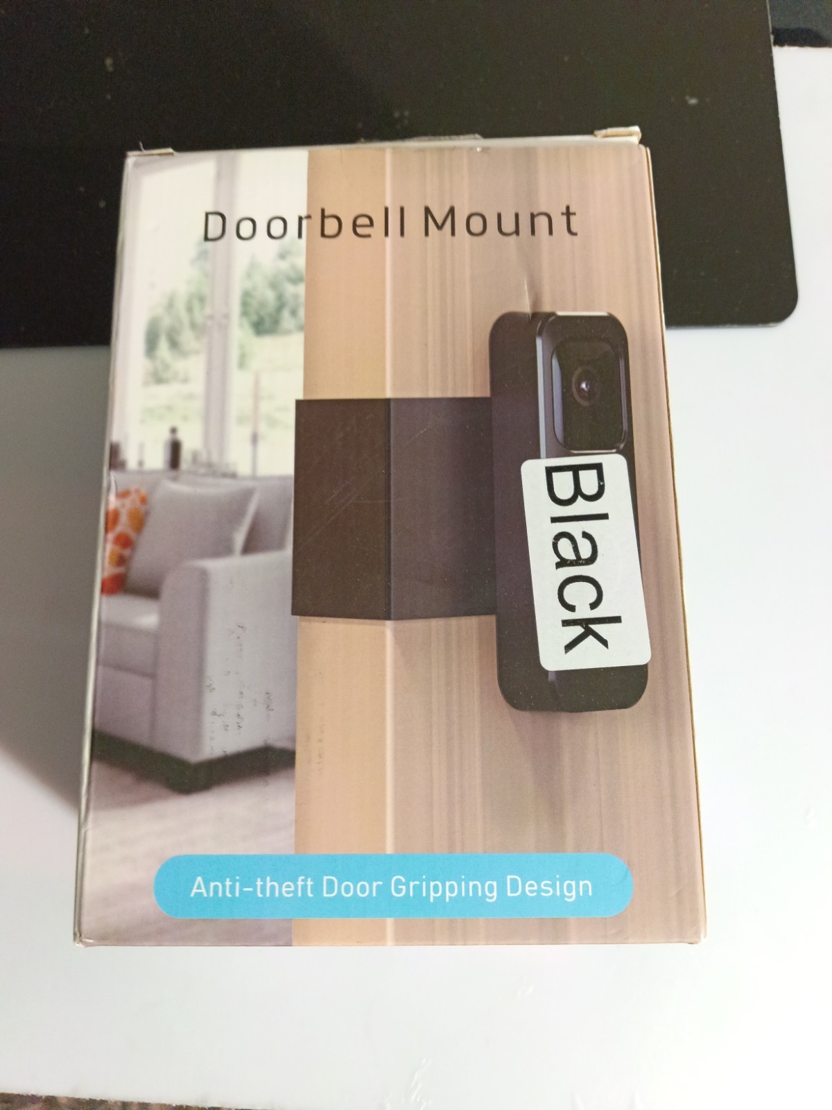 Anti-Theft Blink Video Doorbell Door Mount, No Drilling High Quality Stainless