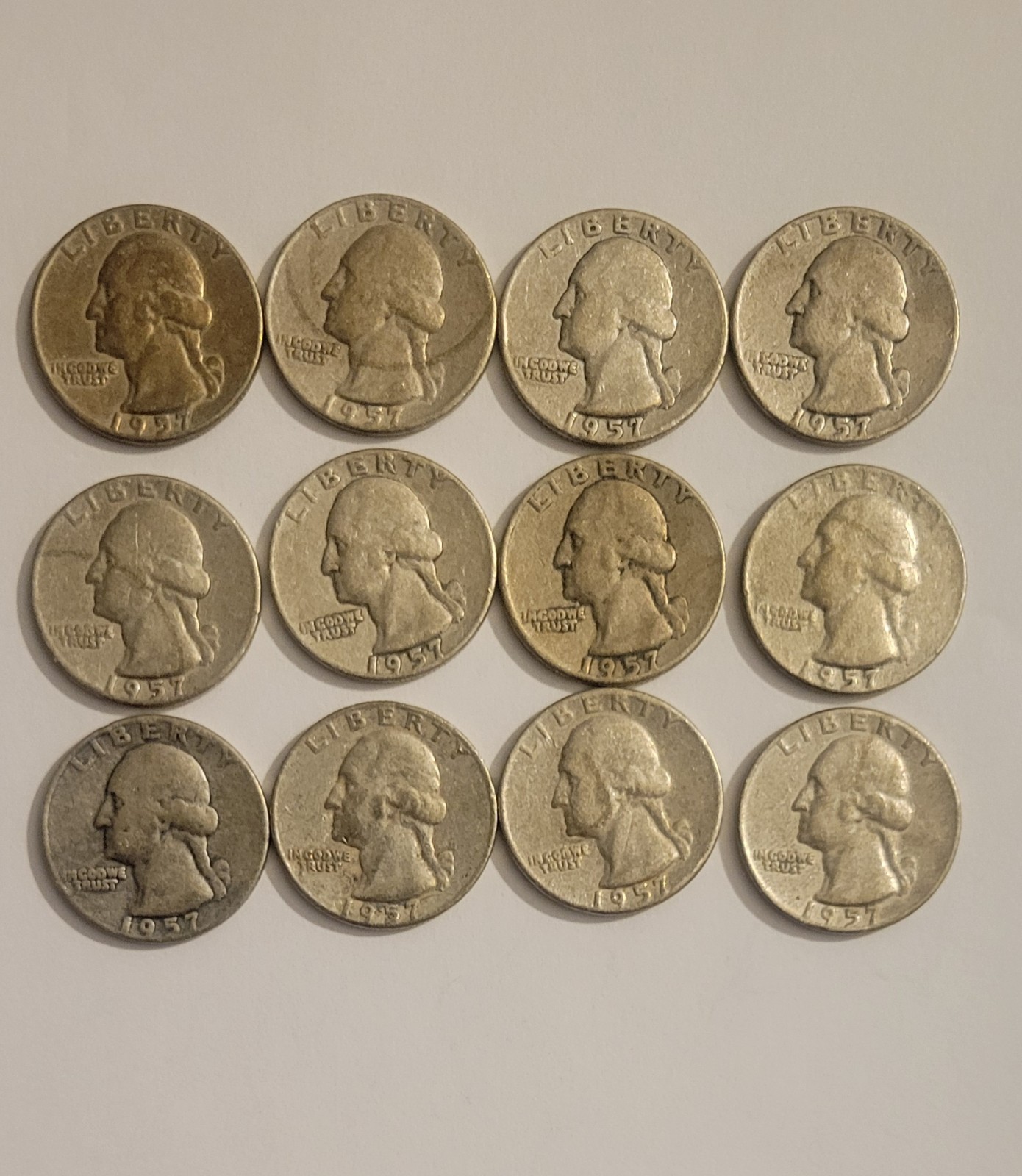 1957 Silver Quarters