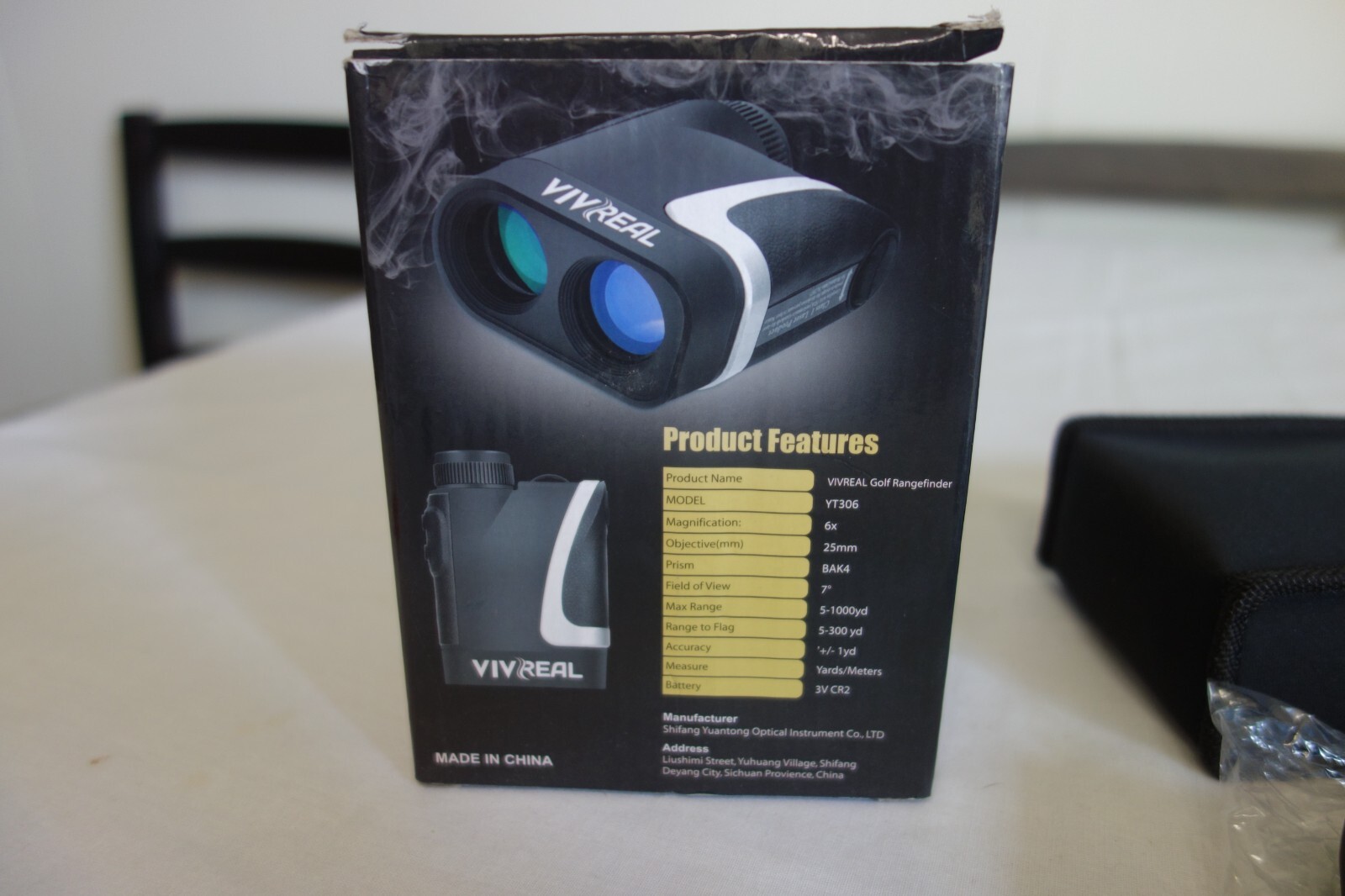 Vivreal 6x Golf Rangefinder 1000yd Model TY306