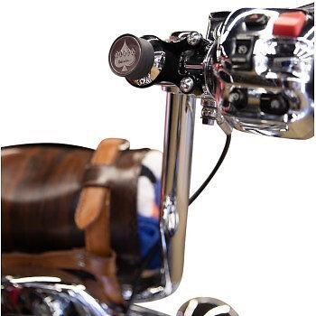 KLOCK WERKS KWD-01-0606-B Black iOmount™ Handlebar Switch Mount for Indian