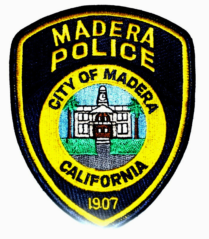 MADERA CALIFORNIA CA Police Patch COURTHOUSE 4F