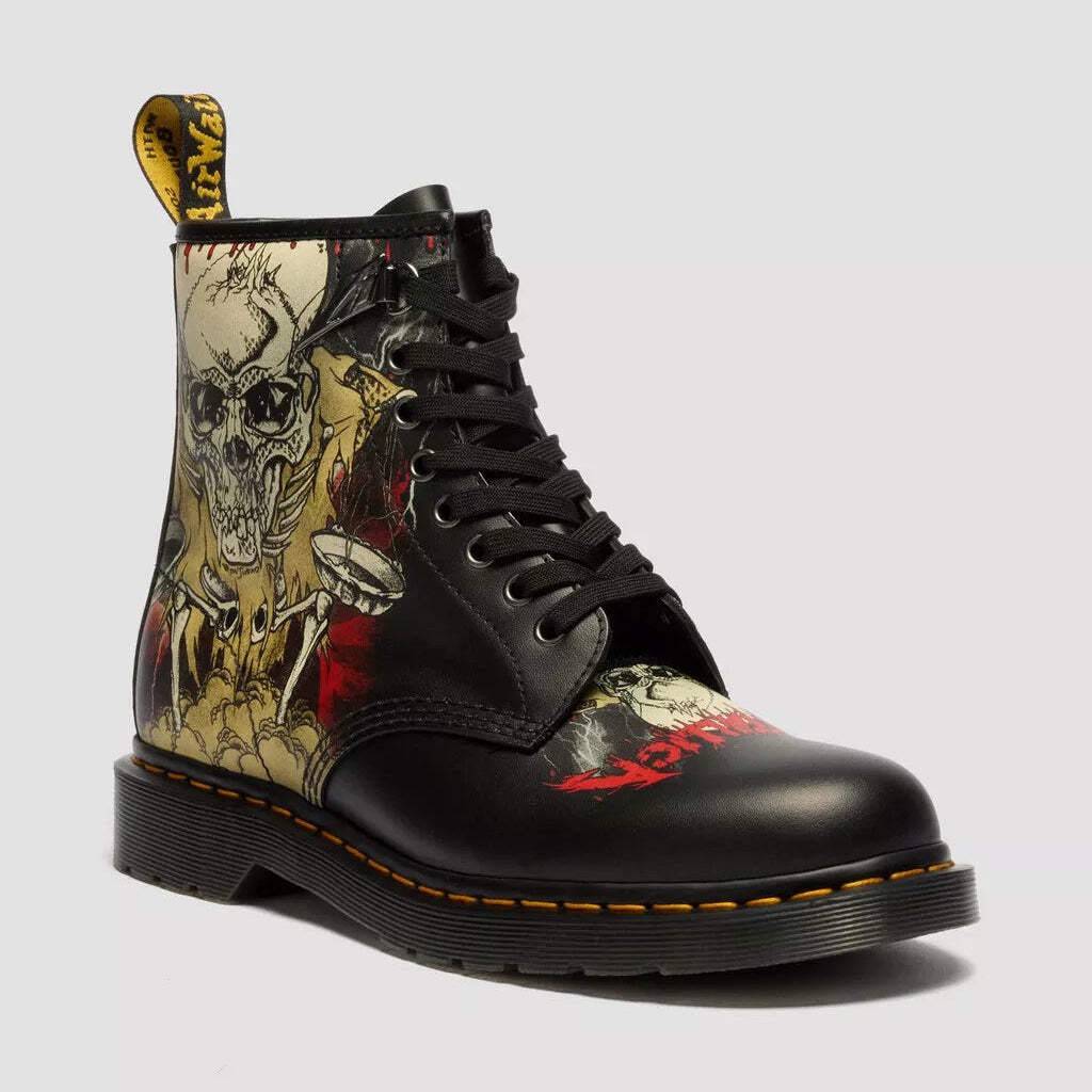 Dr. Martens 1460 Metallica Skull Lightning Boots