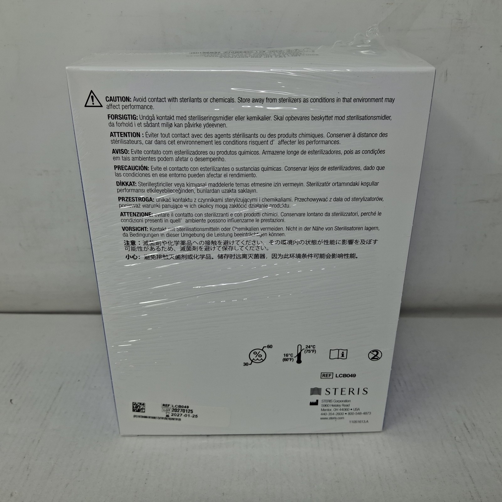 Steris LCB049 Steam Process Challenge Device