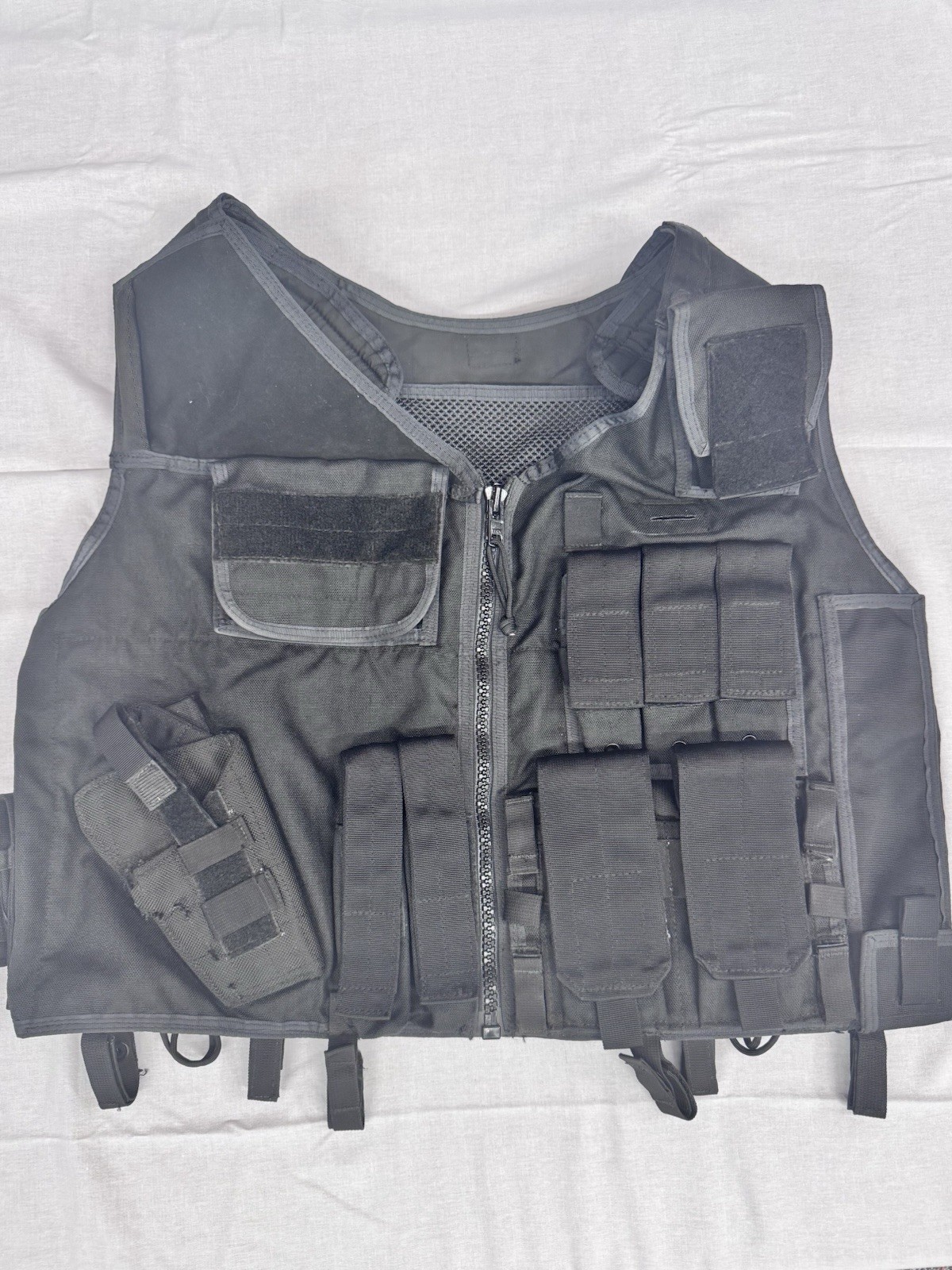 Vintage Eagle Industries Tactical Load Bearing Vest SWAT Police Black USA Made
