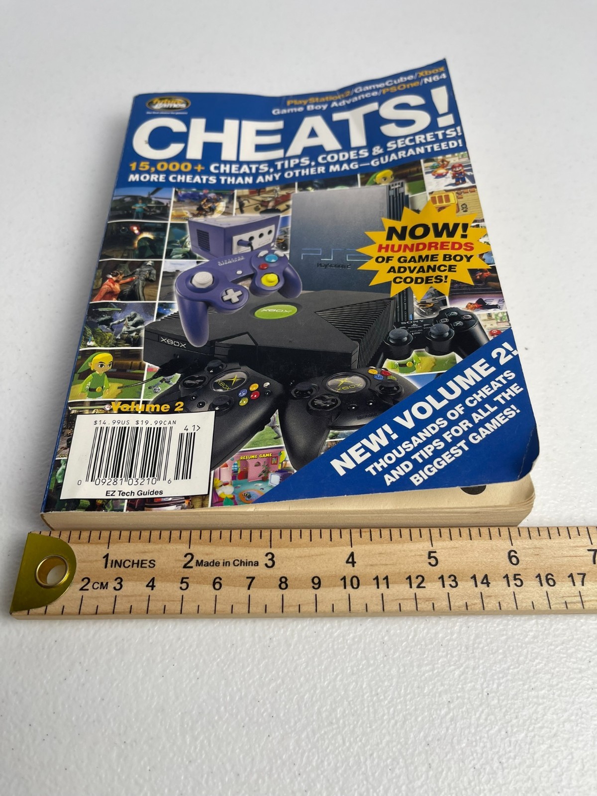 Cheats! Volume 2 Vintage Gamer Guide Book