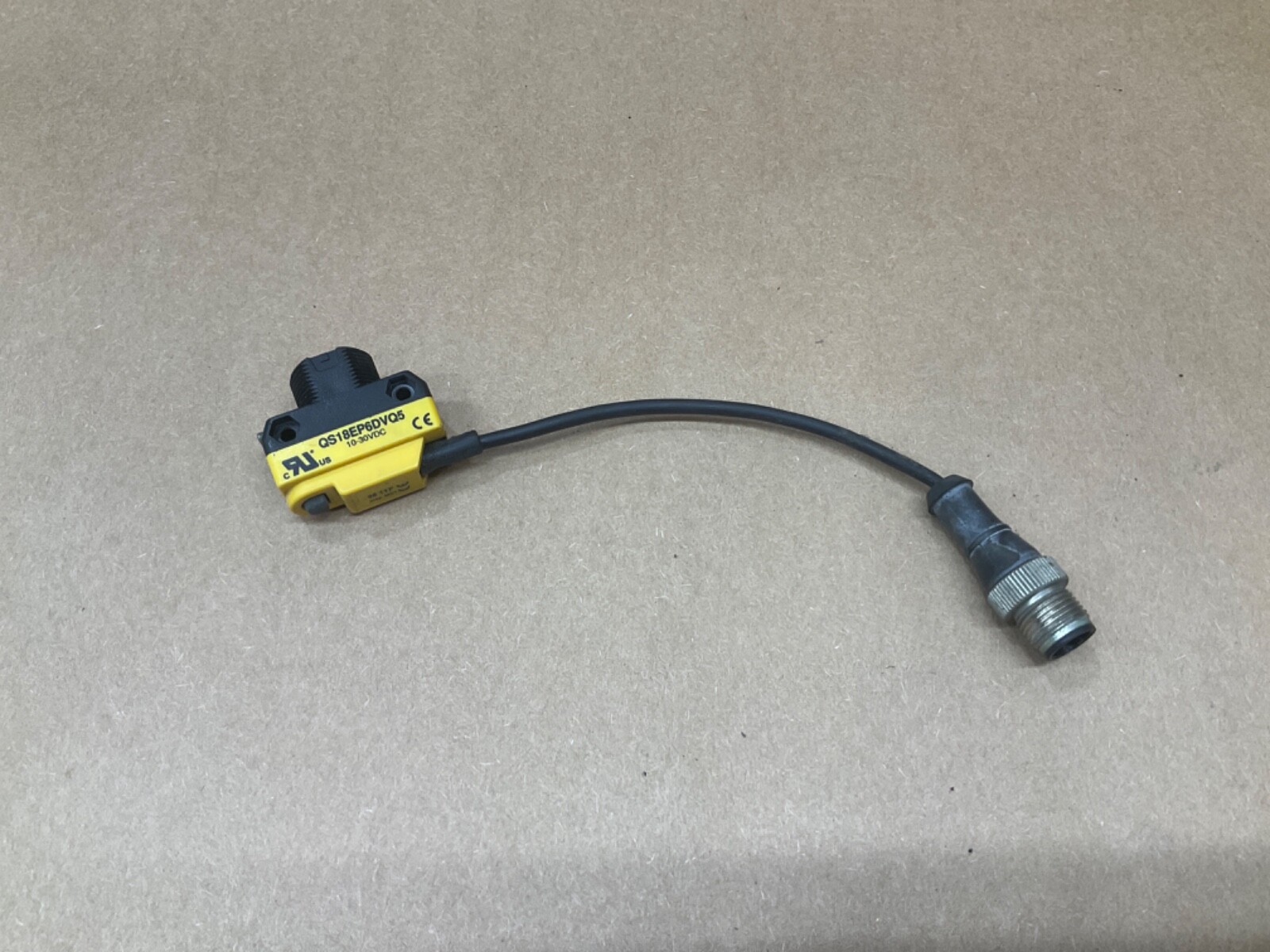 BANNER QS18EP6DVQ5 PHOTOELECTRIC SENSOR 10-30 VDC #45E31*IAC