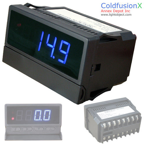 Blue AC/DC Dual Control 500V V Volt meter Voltmeter