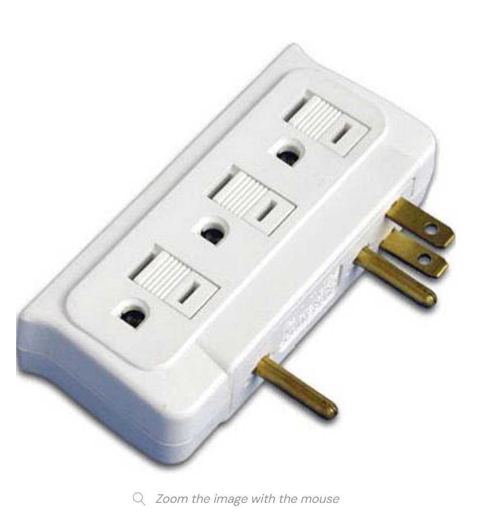Master Eletrician Side Tap 6 outlets