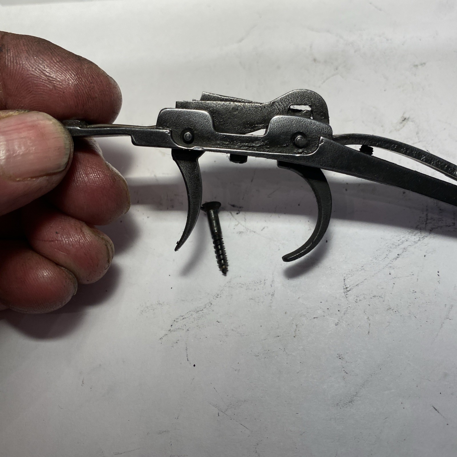 Investarms Sidelock Muzzleloader 4-1/2" Double Trigger Assembly With Screw (J)