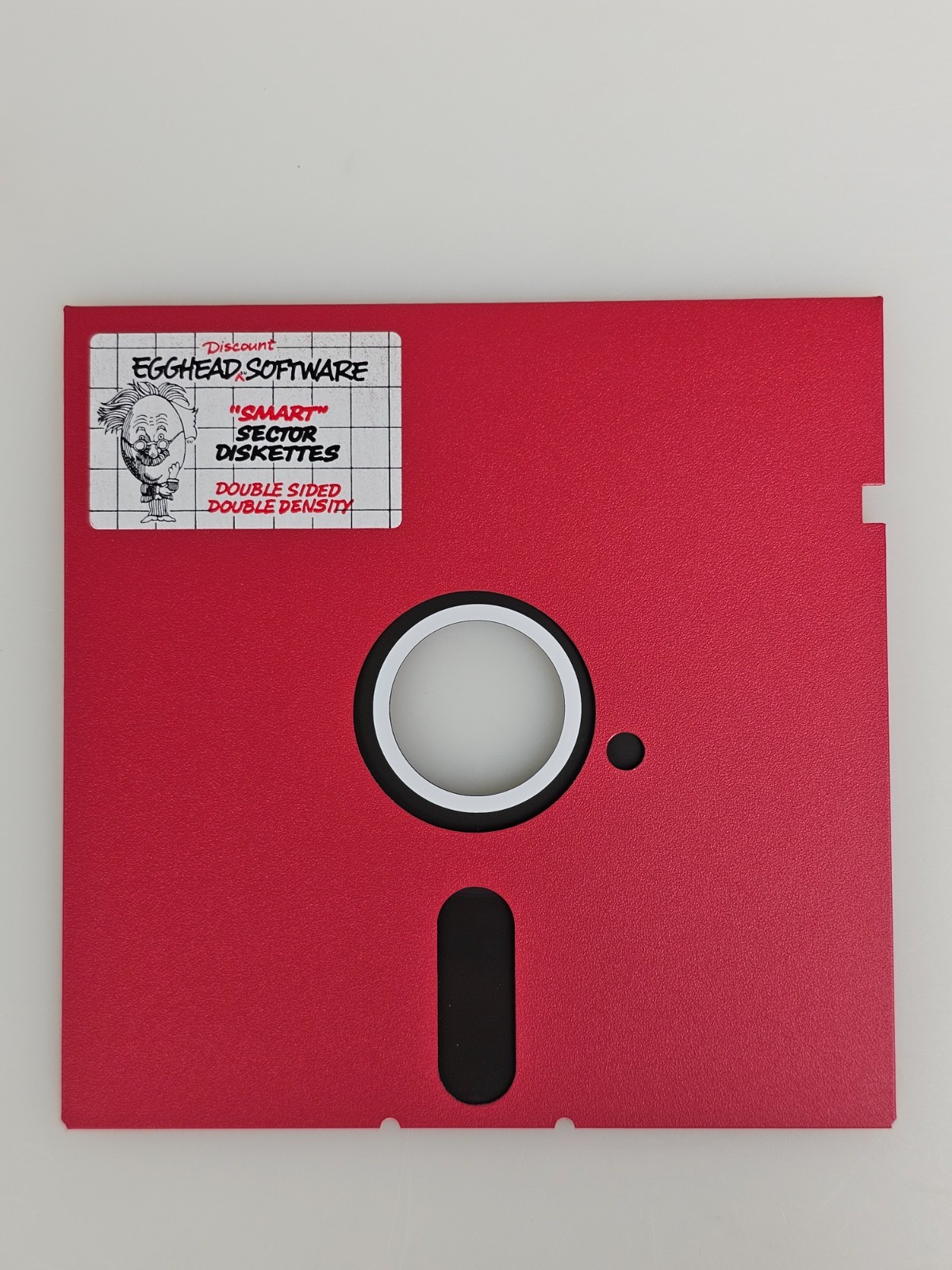 Red Egghead Discount Software Smart Sector Floppy Disk Diskette