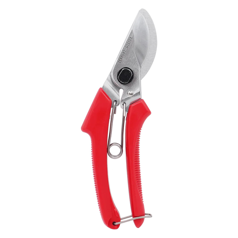 Zenport Q120DX Precision Pocket Secateur, 8-Inch, 2.5 Inch Blades, Red