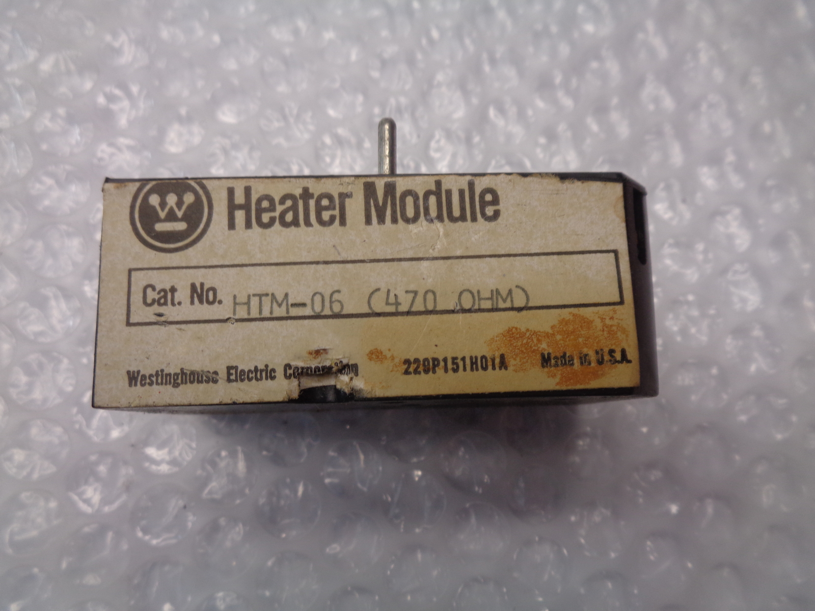 WESTINGHOUSE HTM-06 MODULE (AS PICTURED) NSNP