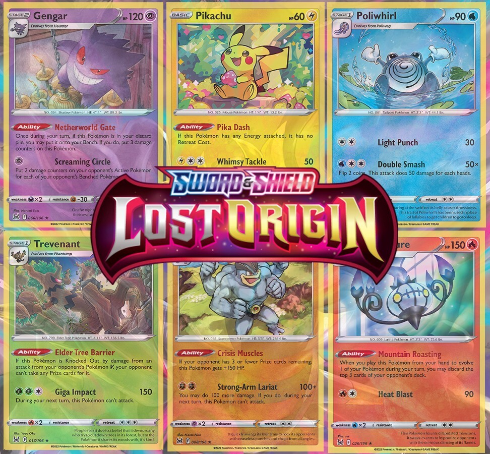 Pokemon TCG SWSH Lost Origin | Choose Your Card | Reverse Holo/Holo/Ultra Rare