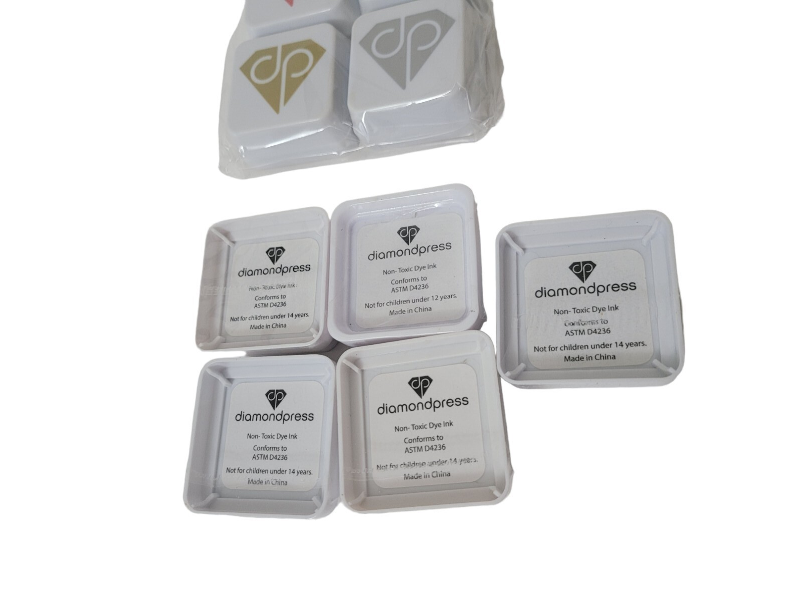 Diamond Press 9 Dye ink pads - NEW
